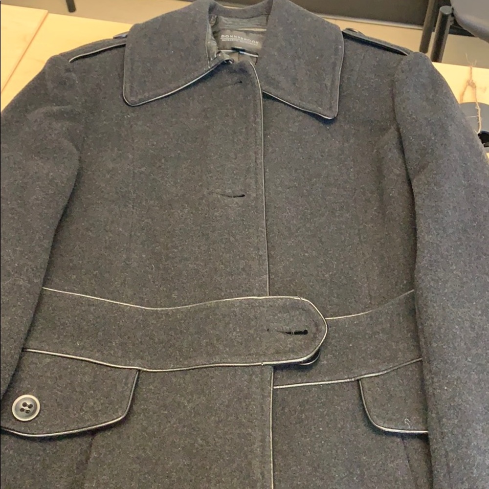 Donny Brook gray wool pea coat sz 8 - Picture 8 of 8